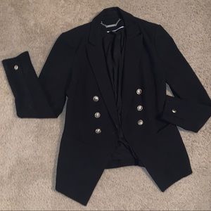 WHBM BLACK TROPHY JACKET